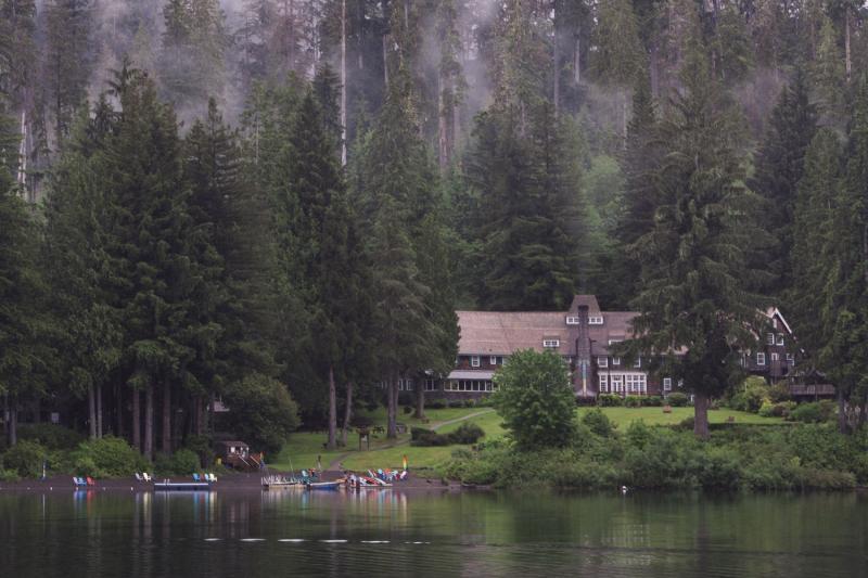 Lake Quinault Lodge Buitenkant foto