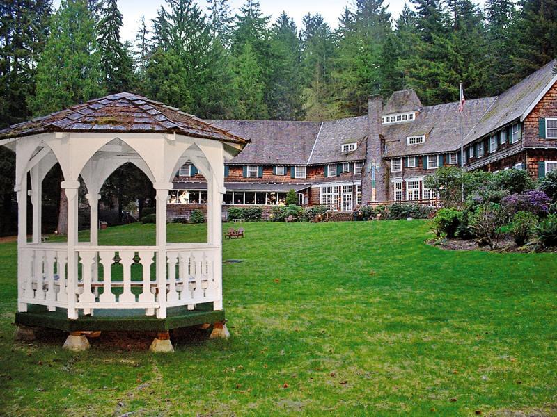 Lake Quinault Lodge Buitenkant foto